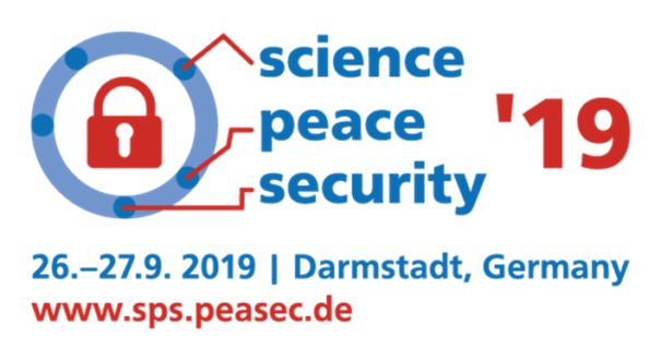 Science Peace Security ’19: Konferenz zu Sicherheits- und Friedensforschung feiert Premiere in Darmstadt (25.-27.09.2019)
